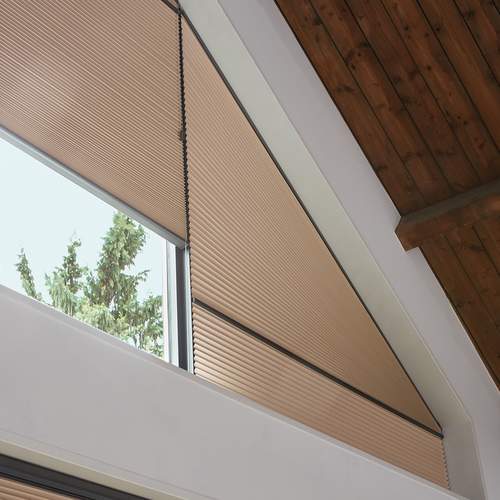 Duette® Shades for shaped windows and doors
