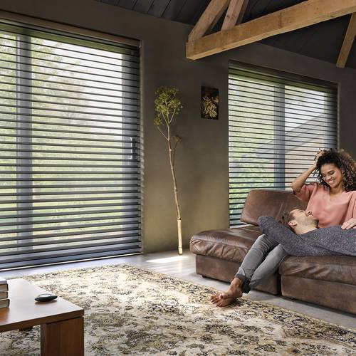 Living Room Silhouette® Shades